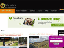 Tablet Screenshot of infoaventura.com